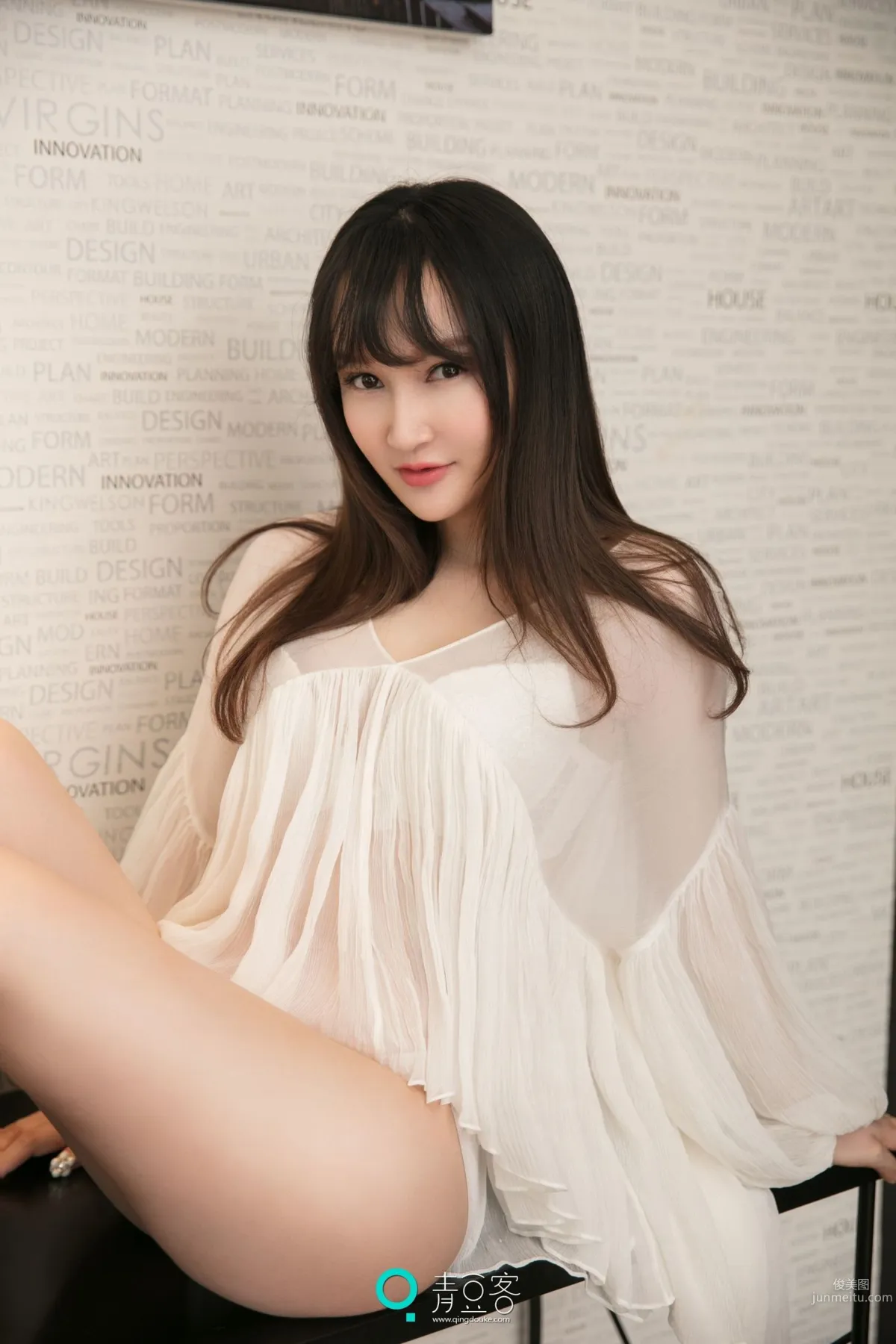 吳嬌《透視裝+女仆+内衣》 [青豆客] 寫真集 8