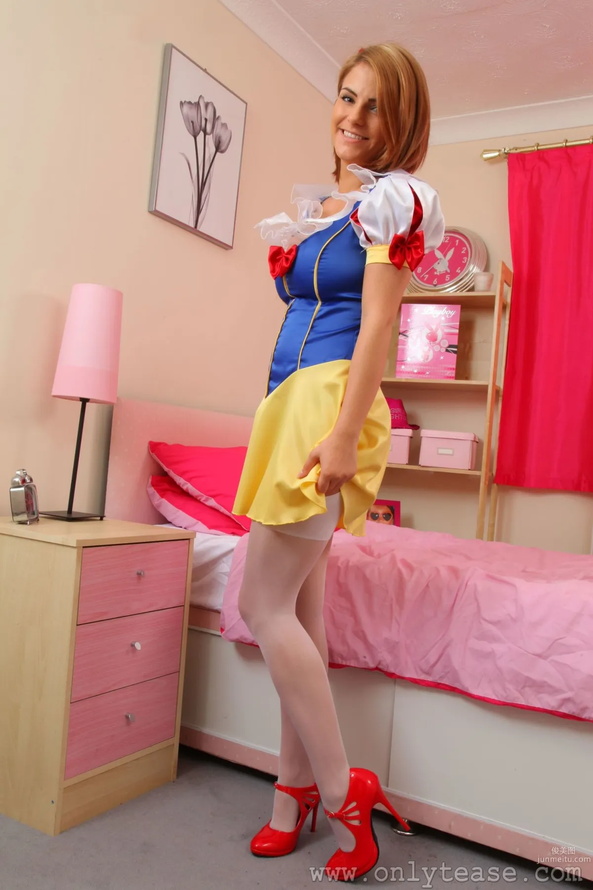 [OnlyTease] Jessica Kingham《白絲連衣裙》寫真集 6