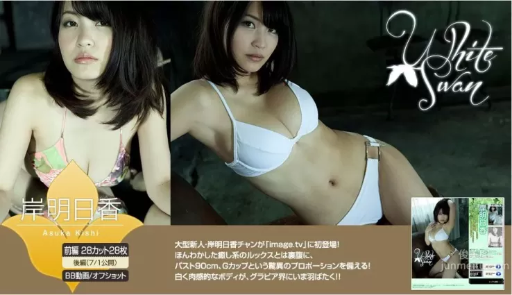 岸明日香/柚崎明日香《White Swan》 前編 [Image.tv] 寫真集