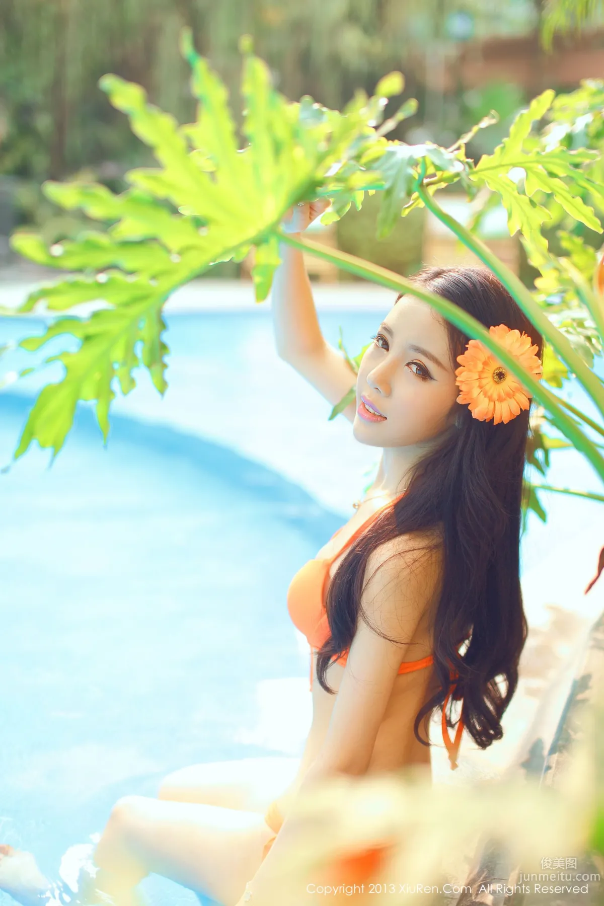 氧气美女@VikiChing 比基尼 [秀人网XiuRen] No.019 写真集15