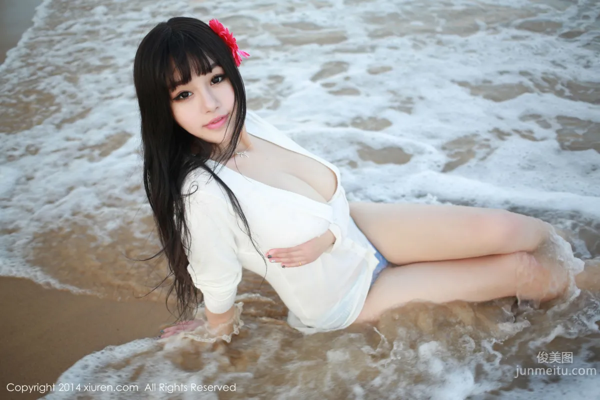 Barbie可兒《三亞旅拍第二套》 [秀人網XiuRen] No.150 寫真集 10
