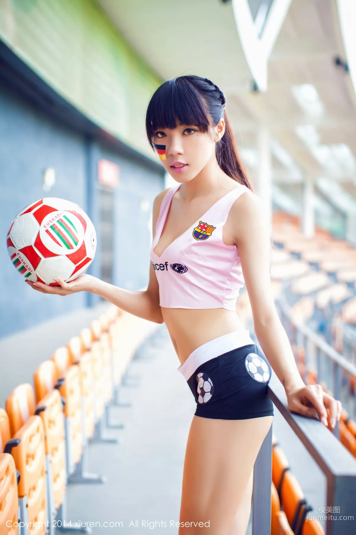 2014巴西世界杯足球寶貝合集 [秀人網XiuRen] No.159 寫真集 28