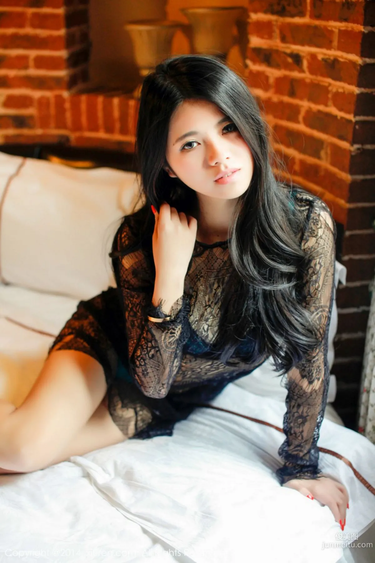 歐陽妮娜娜《透視蕾絲系列》 [秀人網XiuRen] No.265 寫真集 53