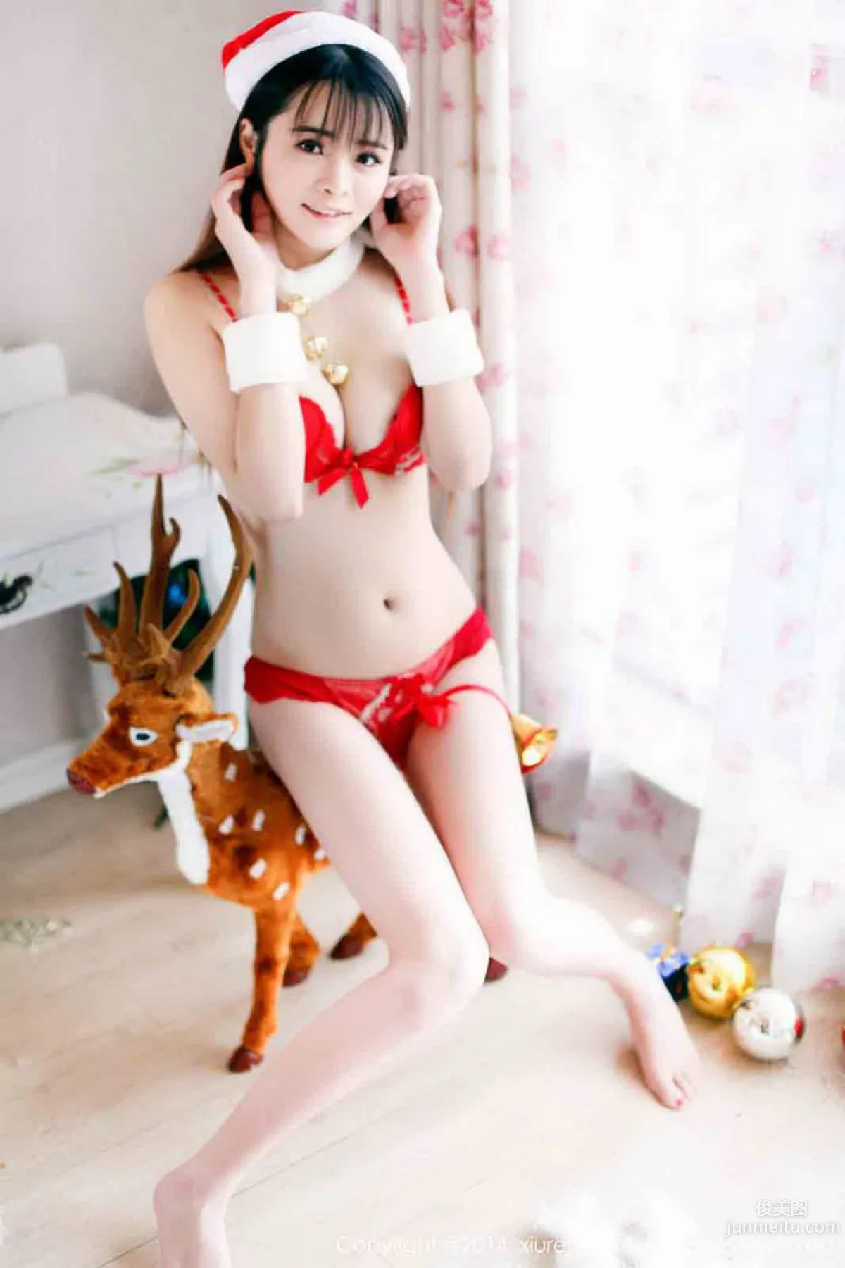 孔一紅《聖誕主題系列》 [秀人網XiuRen] No.259 寫真集 65