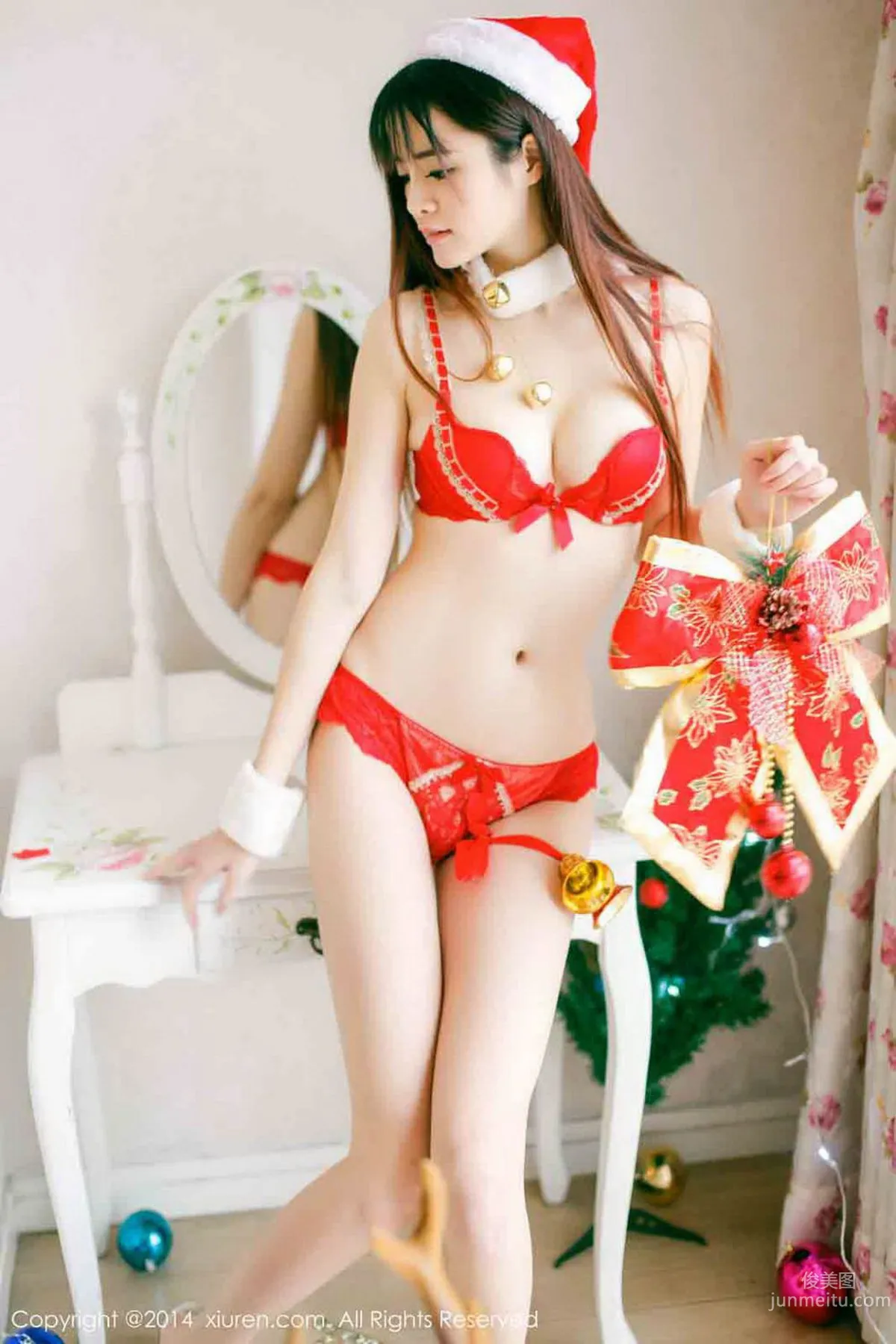 孔一紅《聖誕主題系列》 [秀人網XiuRen] No.259 寫真集 57