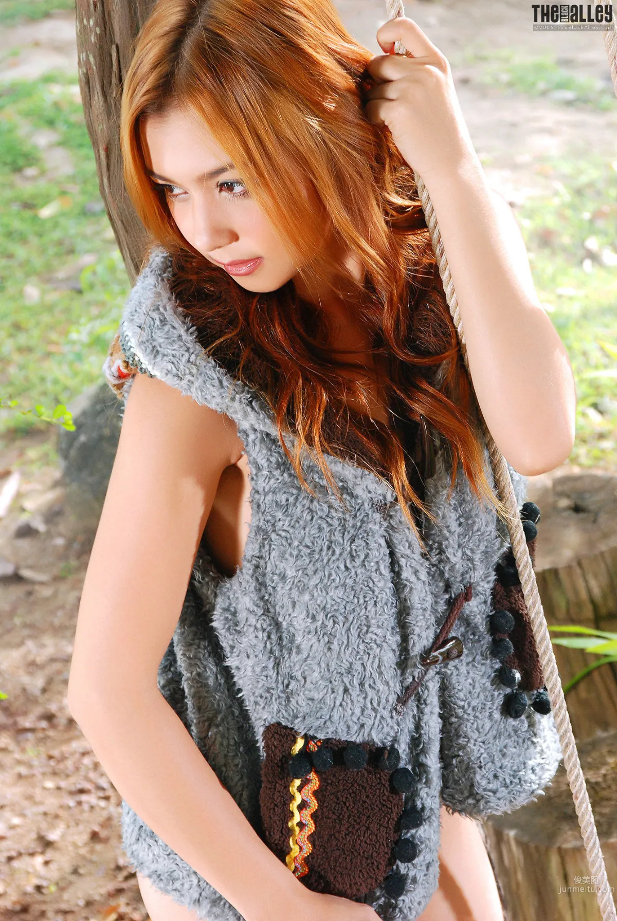 [The Black Alley] Vanessa Cho 秋千嫩模 写真集7