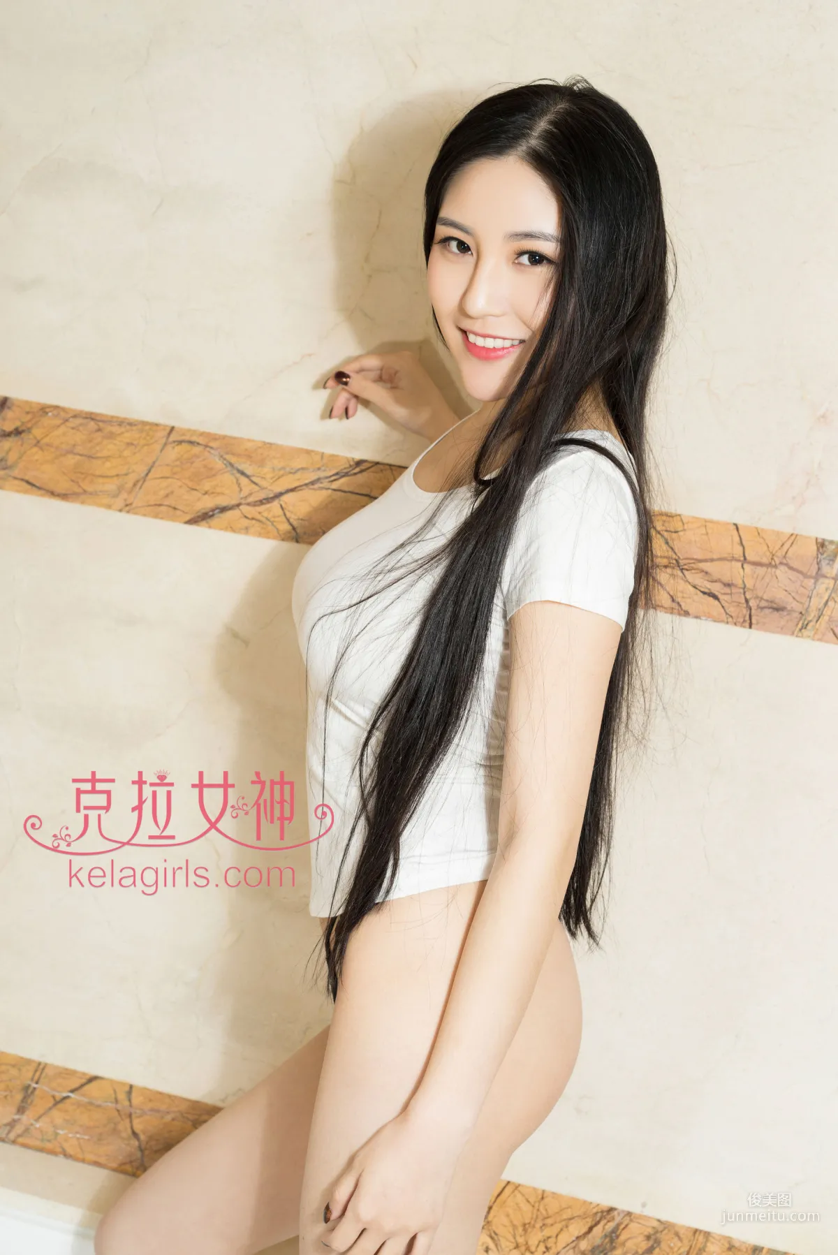 雅楠《明月貼胸前》[克拉女神Kelagirls] 寫真集 11