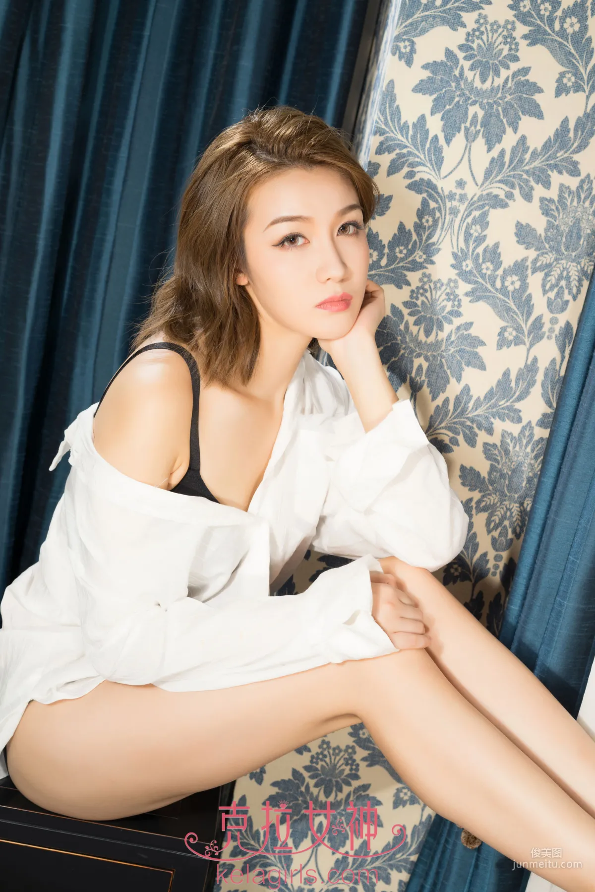 婧然《憋說話，吻我》[克拉女神Kelagirls] 寫真集 13