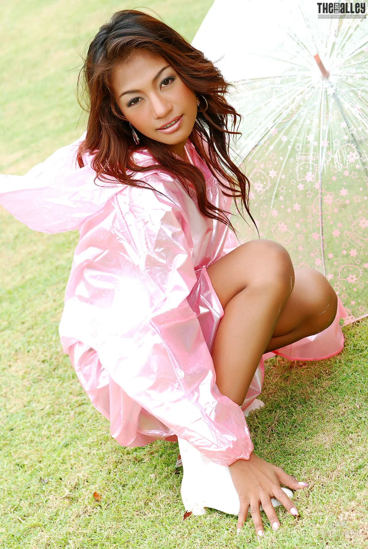 [The Black Alley/TBA黑巷] Prissila Khan 雨衣攝影 寫真集 14