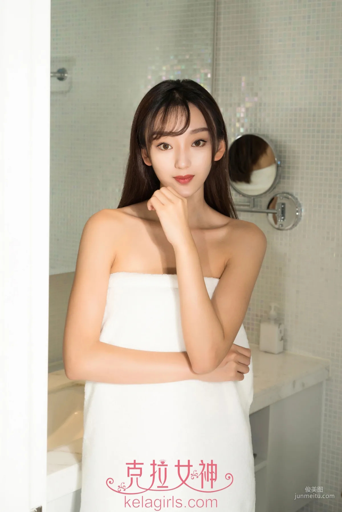 爽儿《冰雪冷美人》[克拉女神Kelagirls] 写真集3
