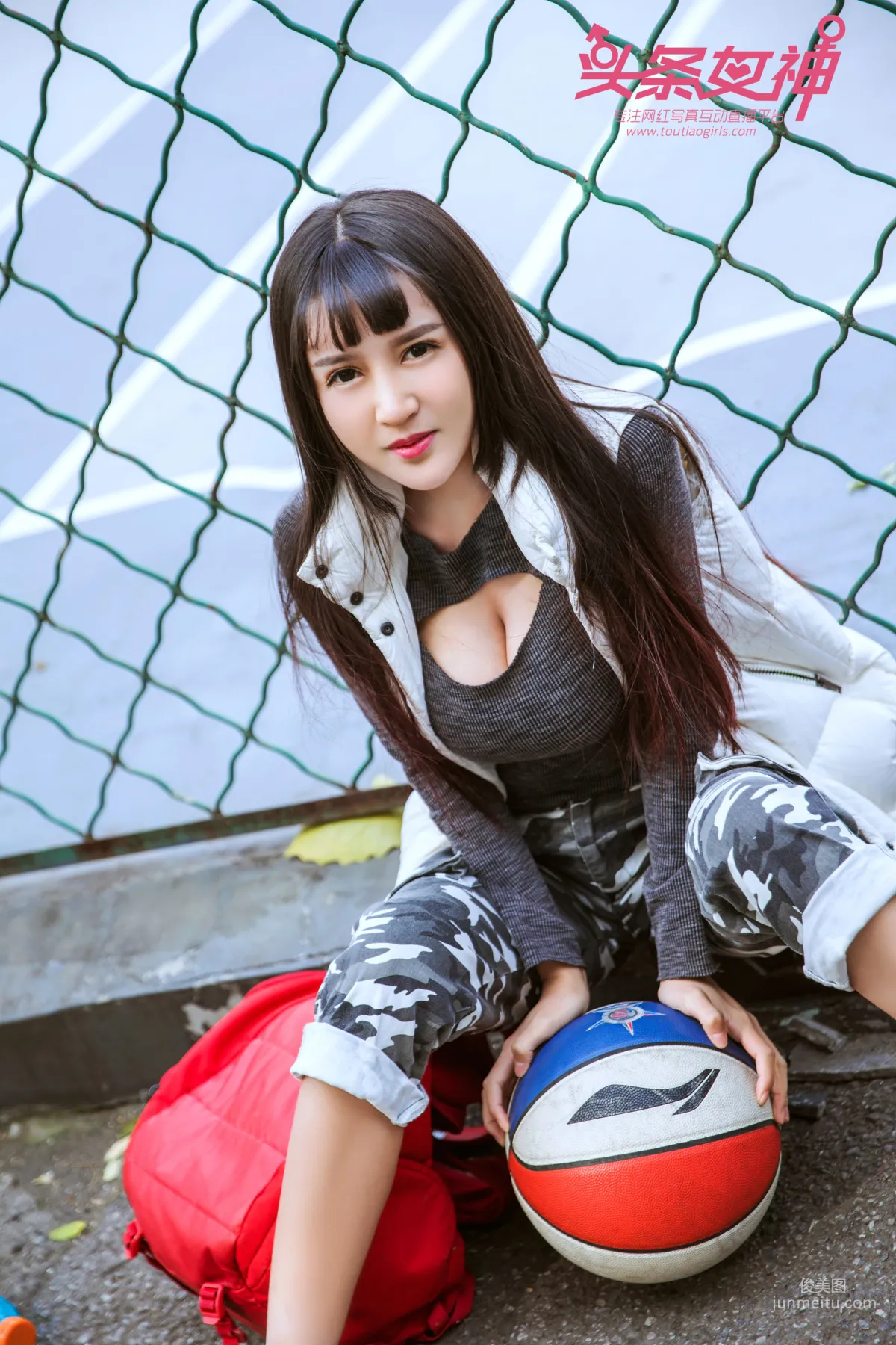 大晗《你的籃球寶貝女友》 [頭條女神Toutiaogirls] 寫真集 4