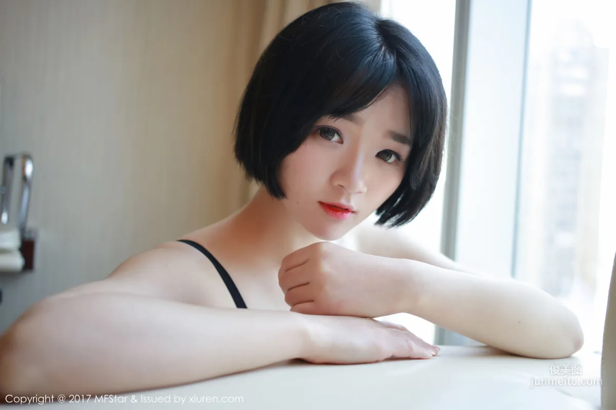 悅爺妖精《妖豔的玫瑰》 [模範學院MFStar] Vol.110 寫真集 17