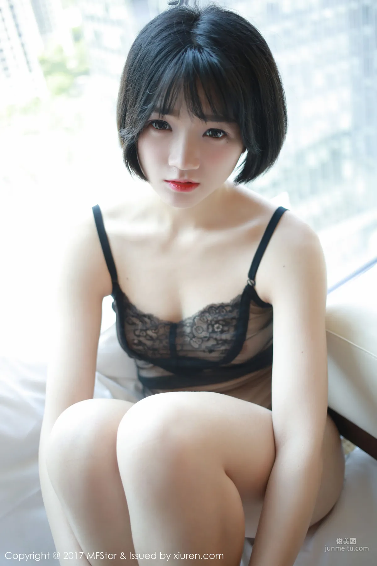悅爺妖精《妖豔的玫瑰》 [模範學院MFStar] Vol.110 寫真集 11