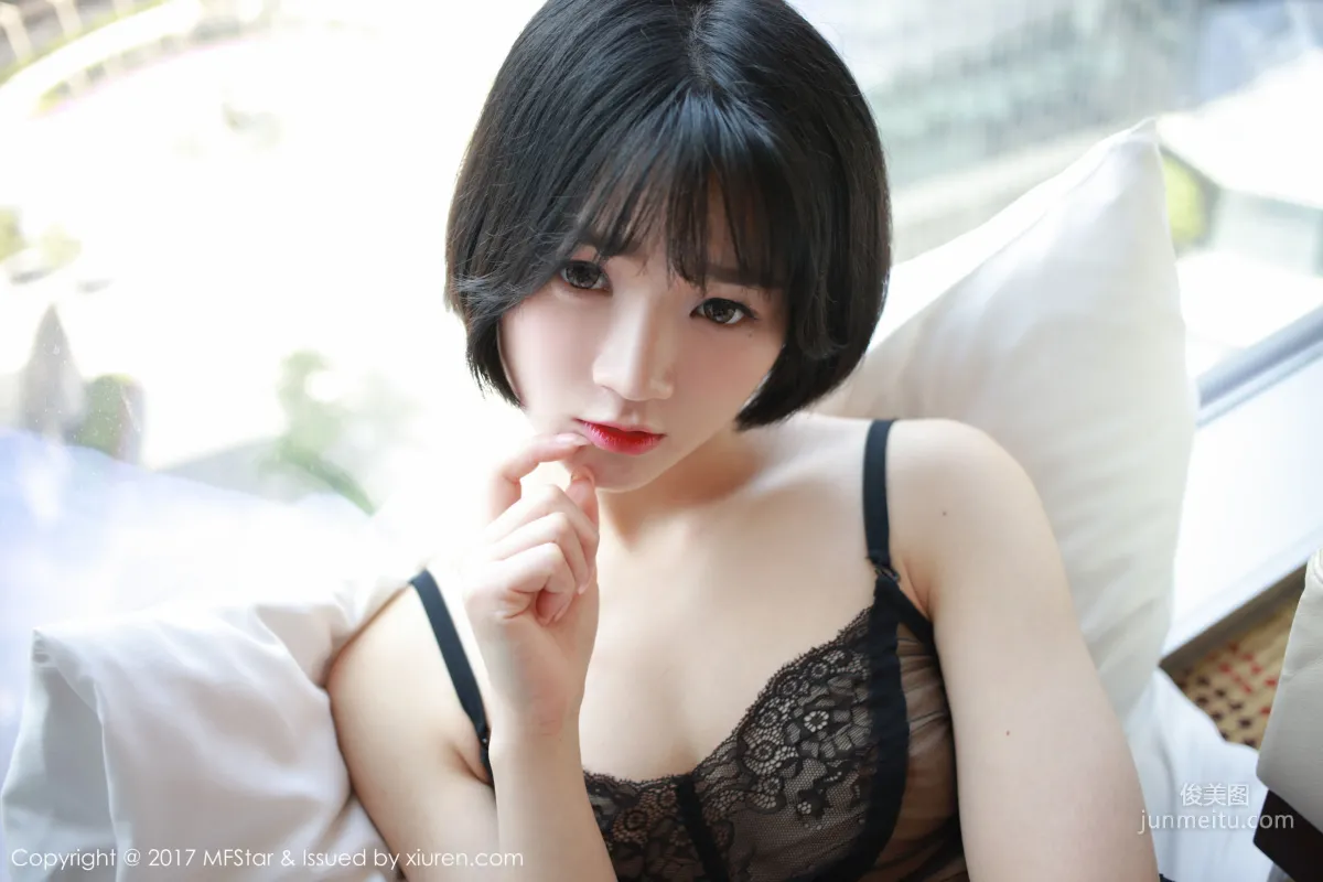 悅爺妖精《妖豔的玫瑰》 [模範學院MFStar] Vol.110 寫真集 12