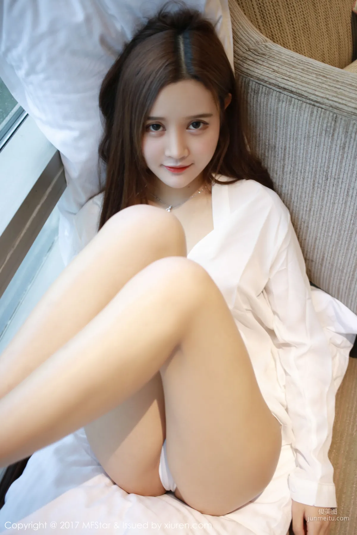 姗姗《性感連體裝+白襯衫》 [模範學院MFStar] Vol.108 寫真集 48