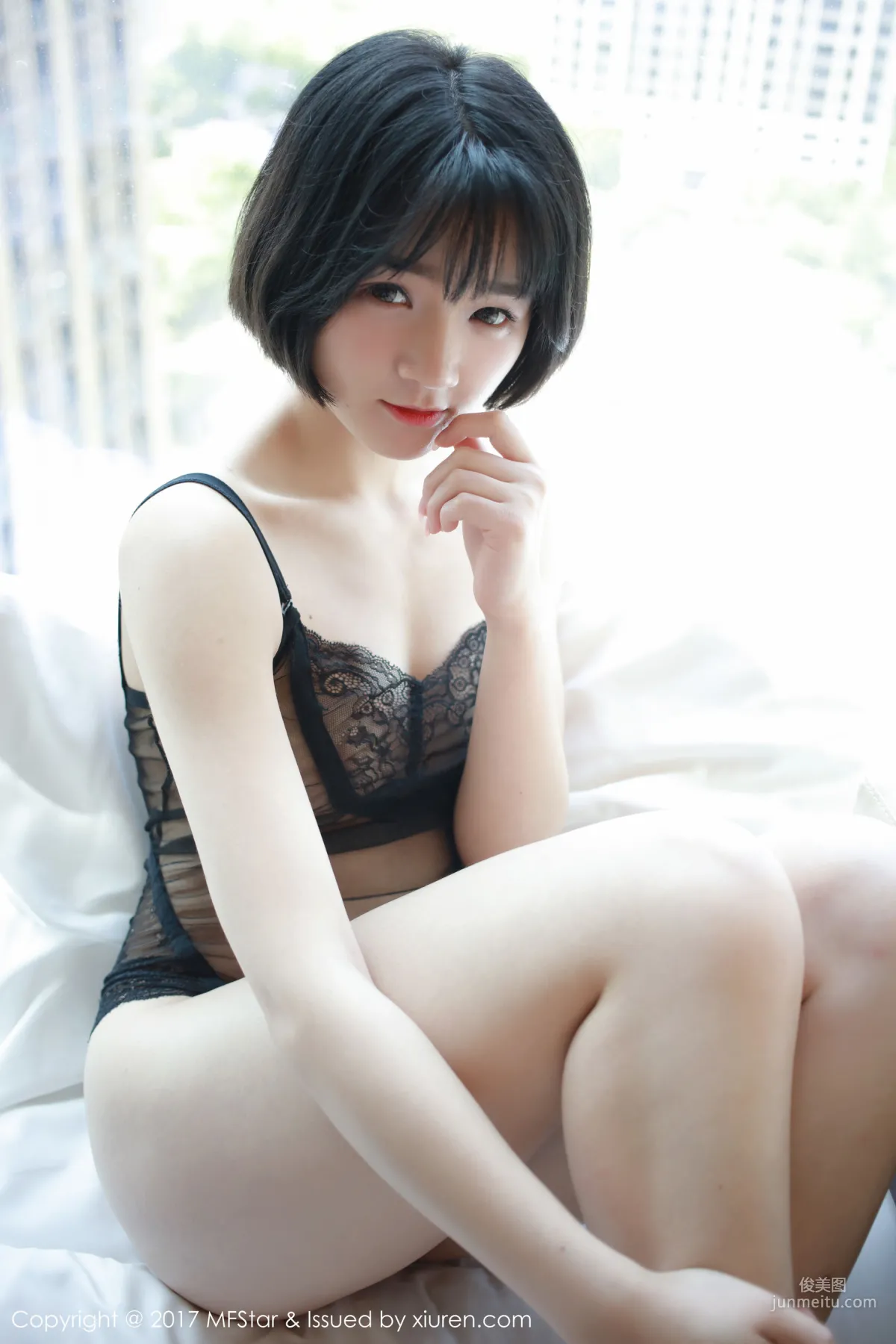 悅爺妖精《妖豔的玫瑰》 [模範學院MFStar] Vol.110 寫真集 22