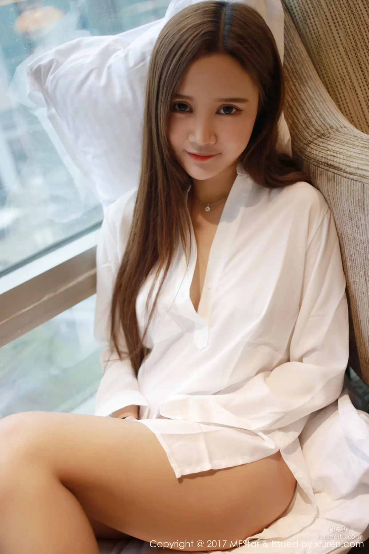 姗姗《性感連體裝+白襯衫》 [模範學院MFStar] Vol.108 寫真集 37