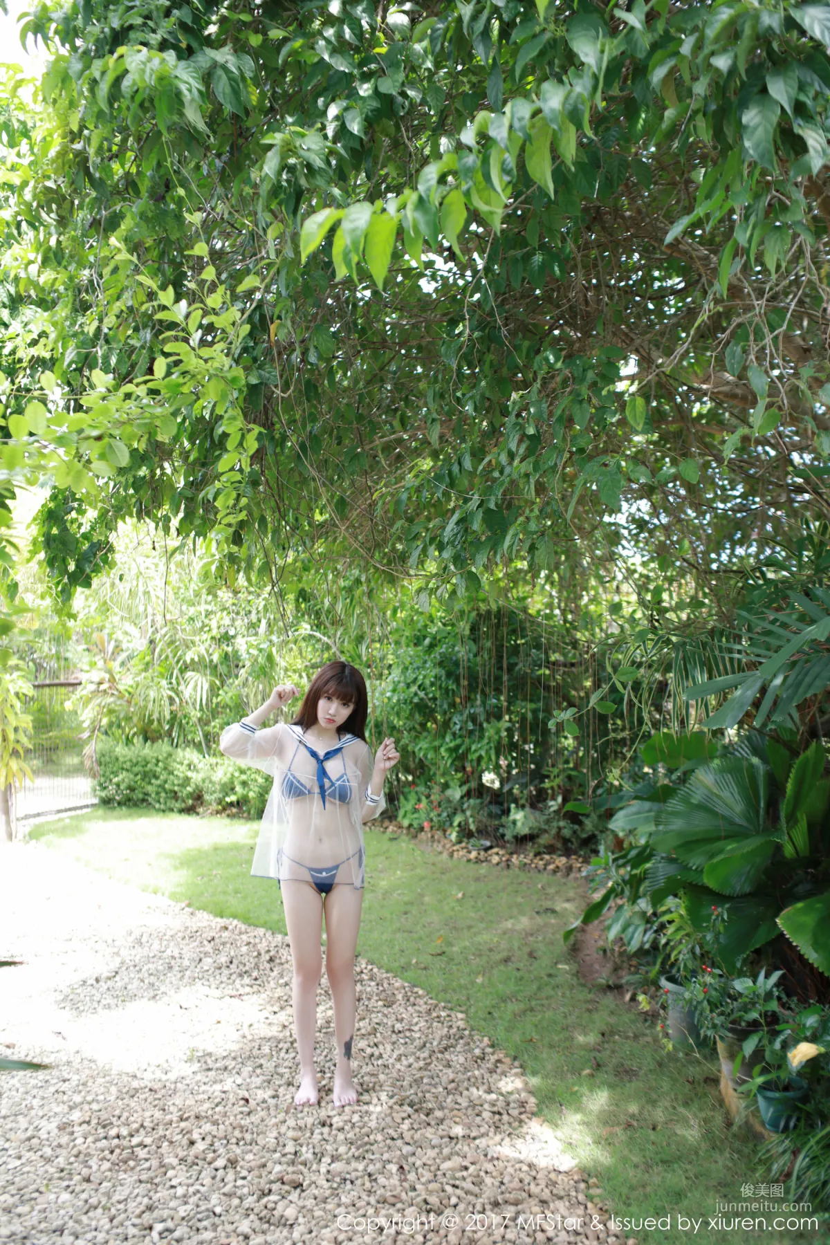 K8傲嬌萌萌Vivian《性感肚兜+半透比基尼》 [模範學院MFStar] Vol.105 寫真集 29