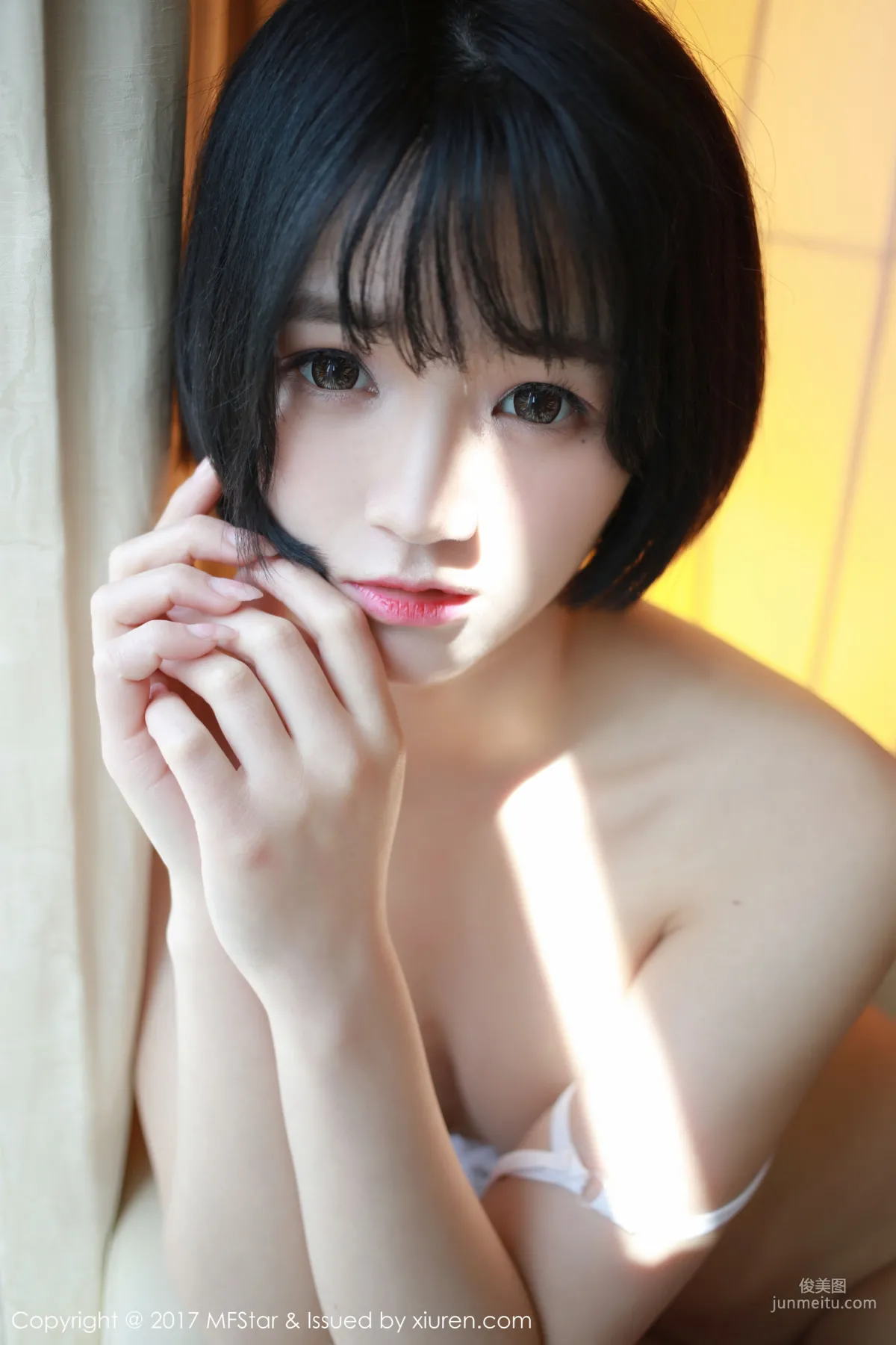 悅爺妖精《妖豔的玫瑰》 [模範學院MFStar] Vol.110 寫真集 36