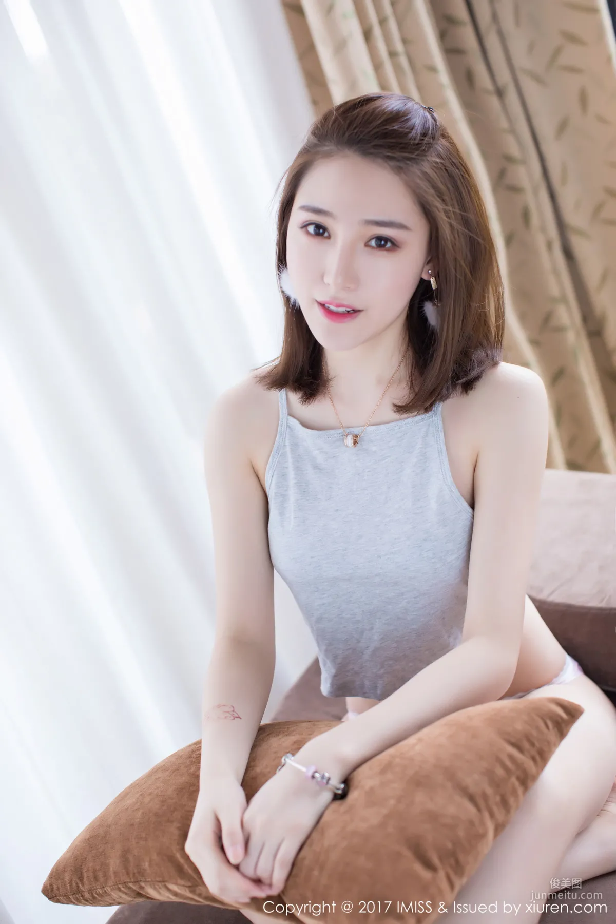 劉奕甯Lynn《蕾絲内衣+性感肚兜》 [愛蜜社IMiss] Vol.186 寫真集 14