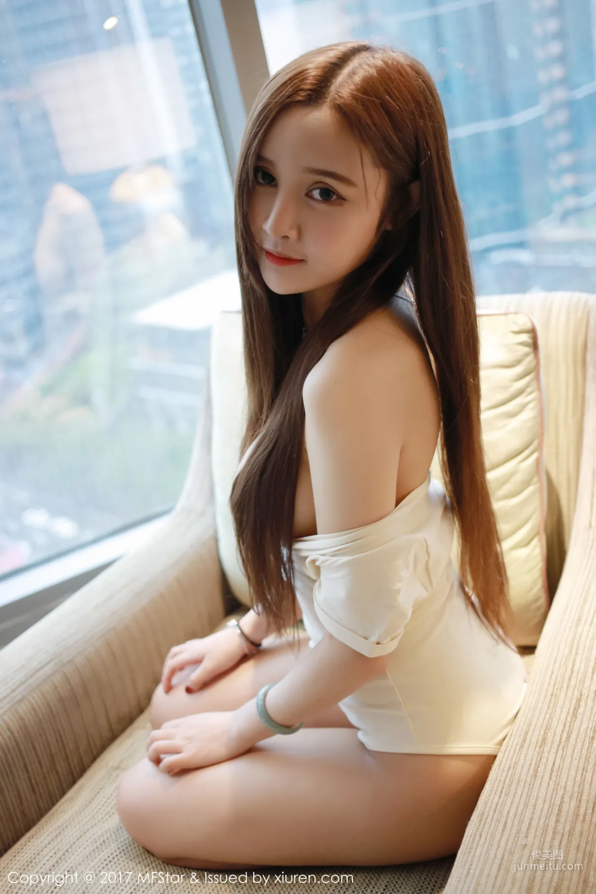 姗姗《性感連體裝+白襯衫》 [模範學院MFStar] Vol.108 寫真集 34