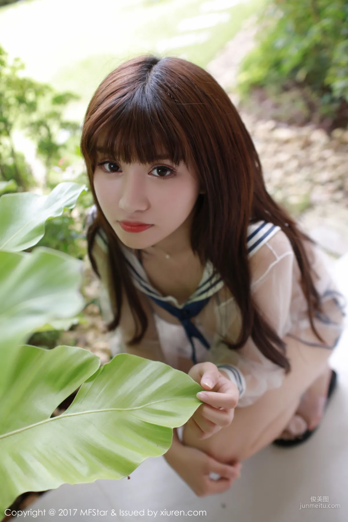 K8傲嬌萌萌Vivian《性感肚兜+半透比基尼》 [模範學院MFStar] Vol.105 寫真集 25