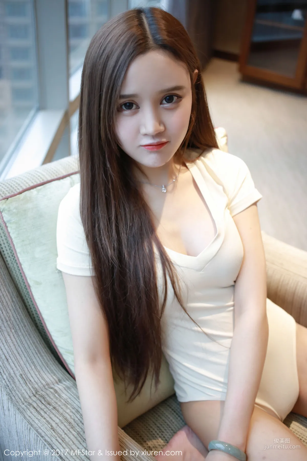 姗姗《性感連體裝+白襯衫》 [模範學院MFStar] Vol.108 寫真集 7