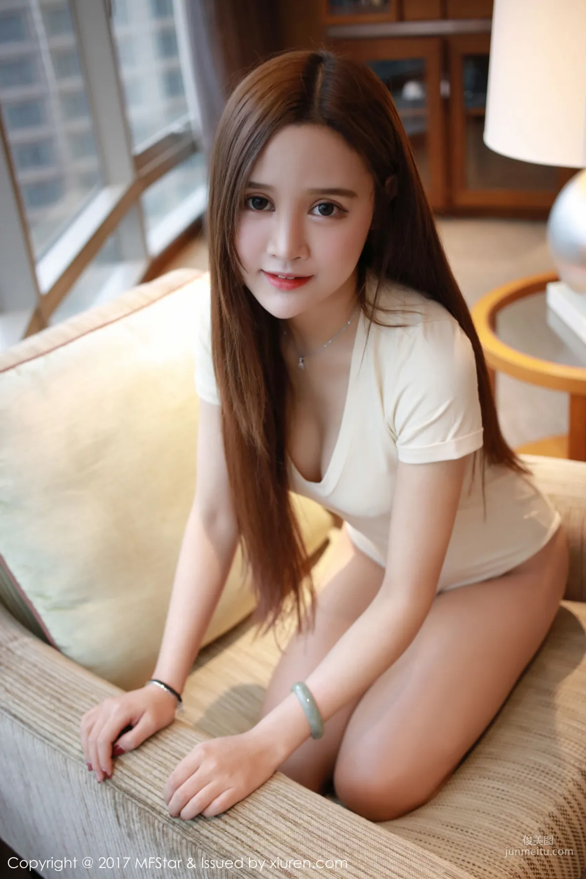 姗姗《性感連體裝+白襯衫》 [模範學院MFStar] Vol.108 寫真集 2