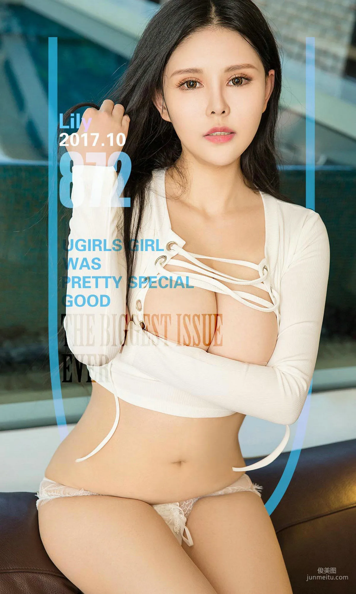 Lily《浸濕的比基尼》 [尤果圈Ugirls] NO.872 寫真集 1