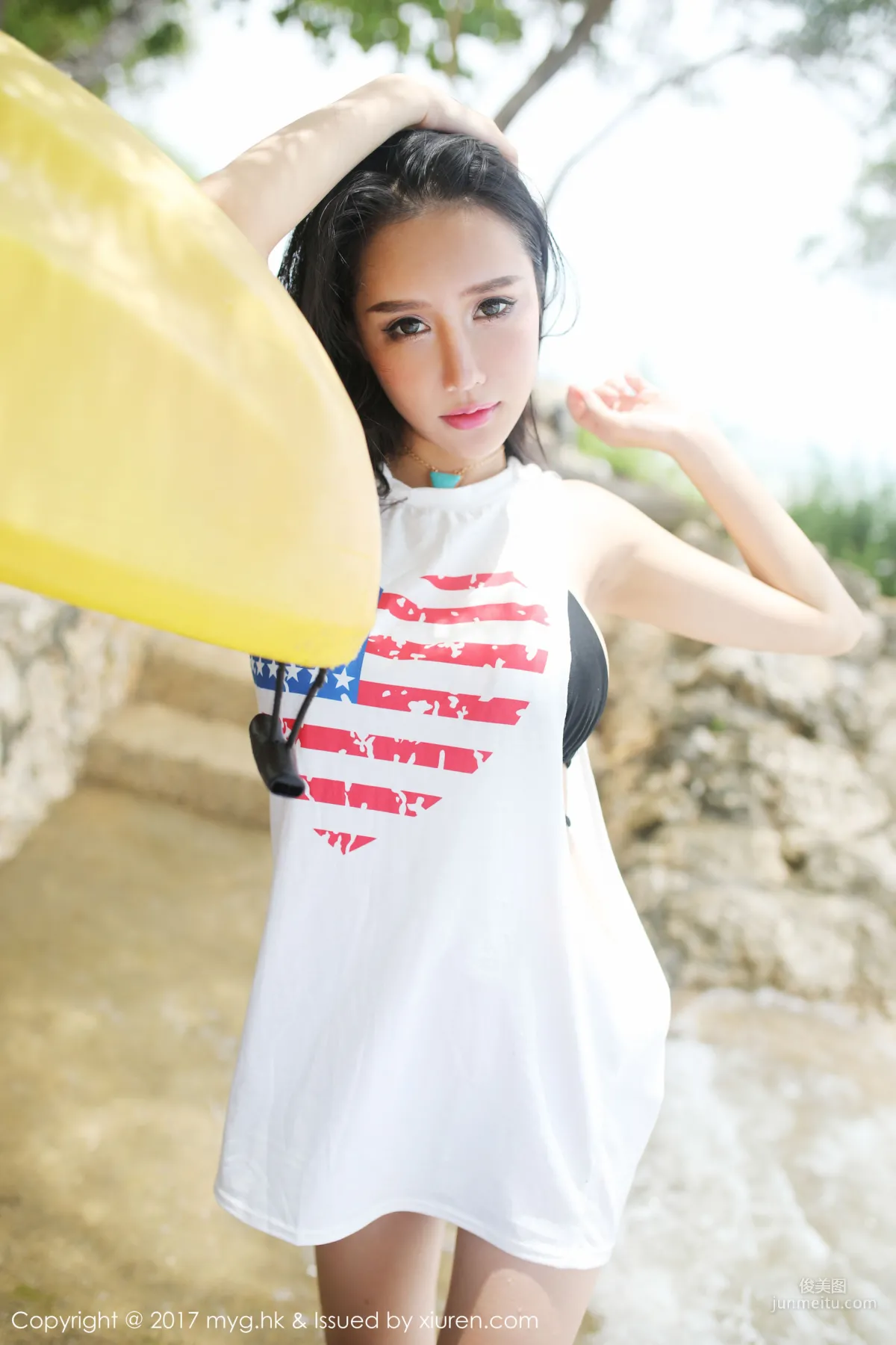 于大喬《沙灘比基尼》 [美媛館MyGirl] Vol.263 寫真集 10