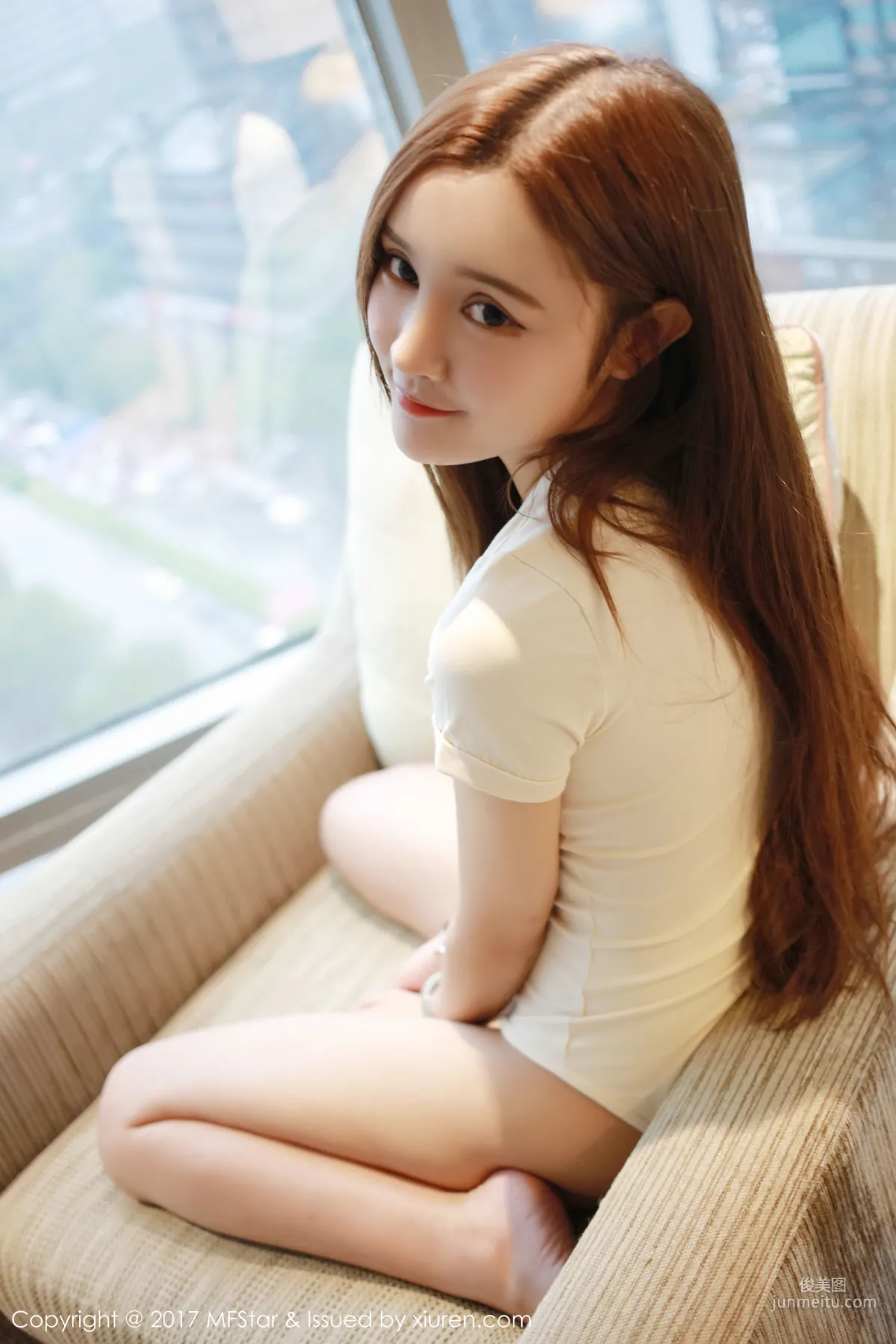 姗姗《性感連體裝+白襯衫》 [模範學院MFStar] Vol.108 寫真集 9