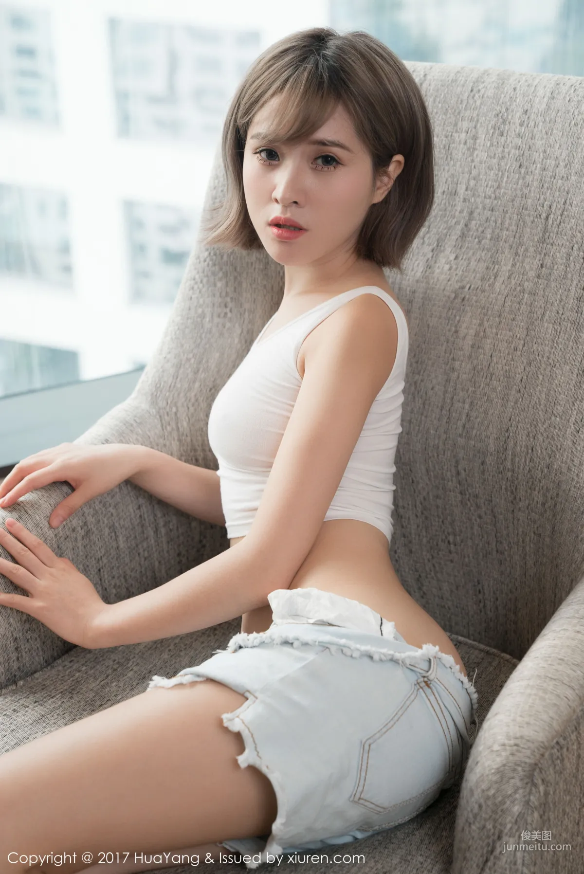 小不點《獨特氣質的短發美女》 [花漾Show] Vol.004 寫真集 37
