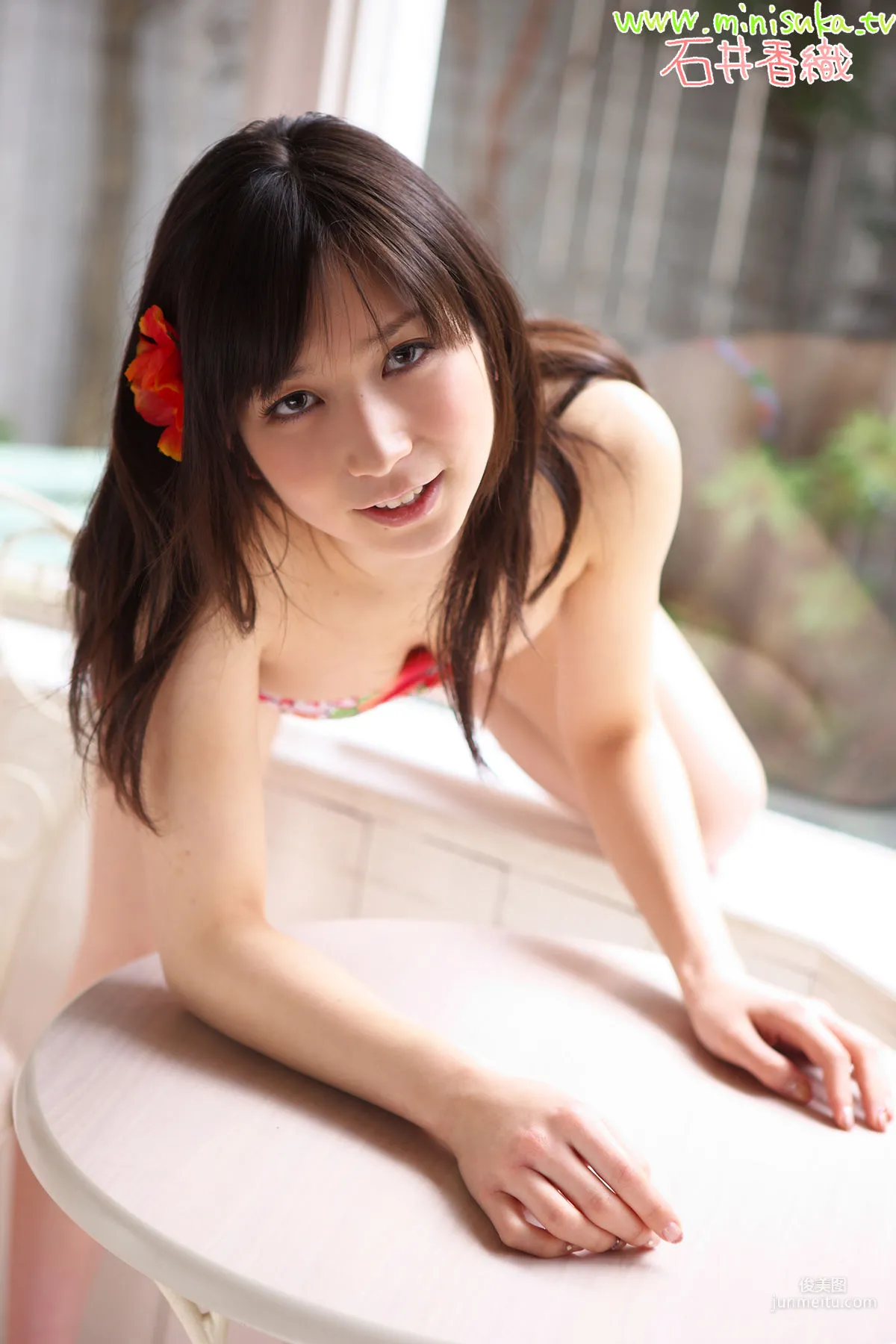 Kaori Ishii 石井香織《居家粉色比基尼》 [Minisuka.tv] 寫真集 24