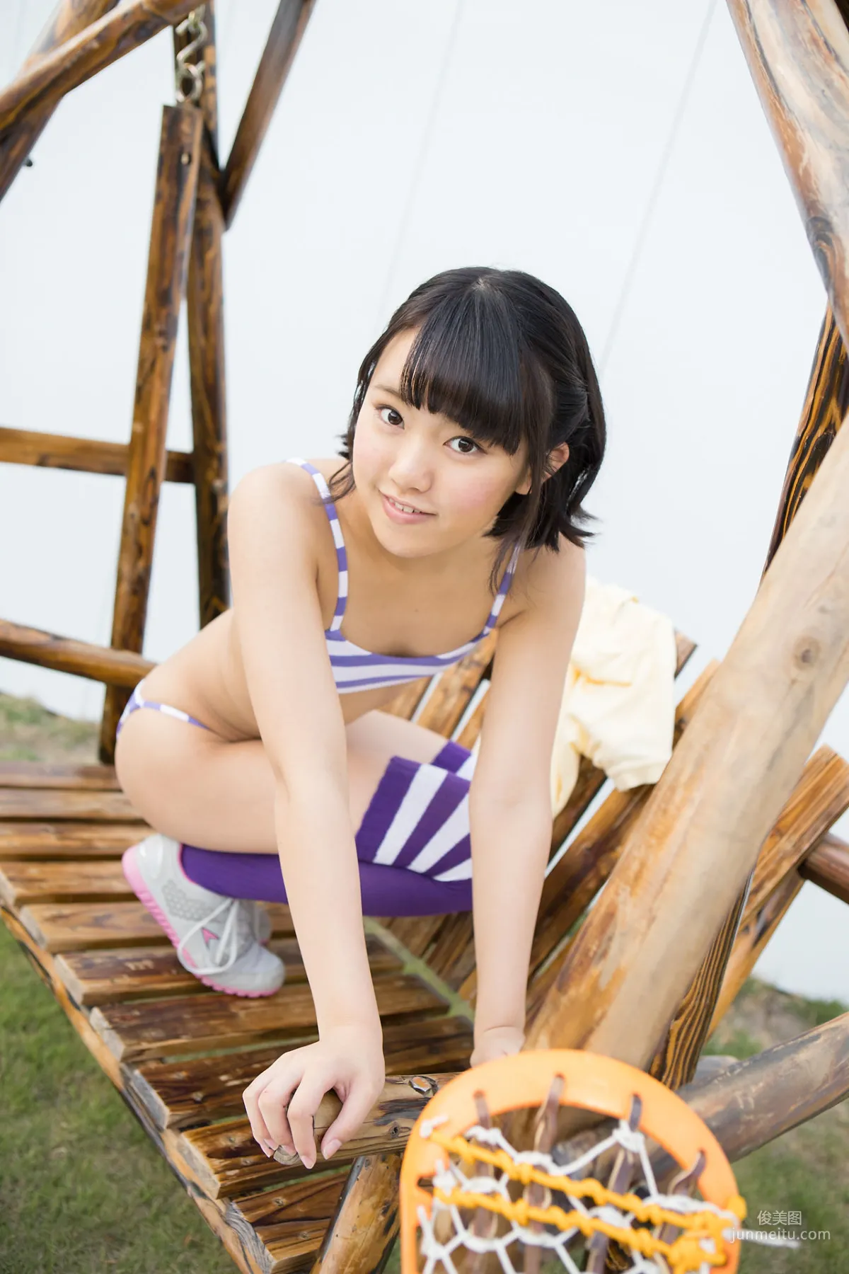 香月りお《長筒襪運動裝》 [Minisuka.tv] 寫真集 74