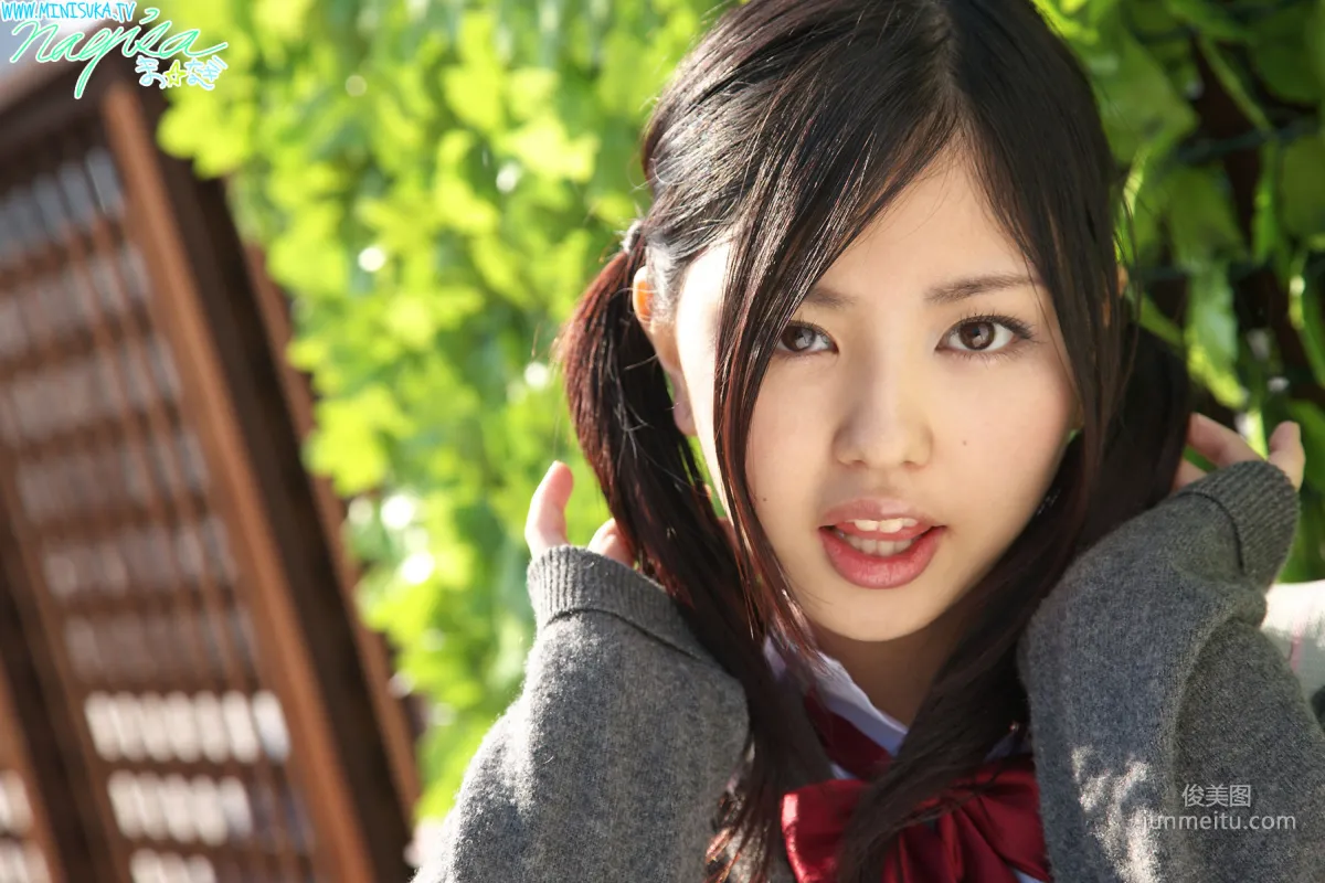 松山渚《雙馬尾校服誘惑》 [Minisuka.tv] 寫真集 58