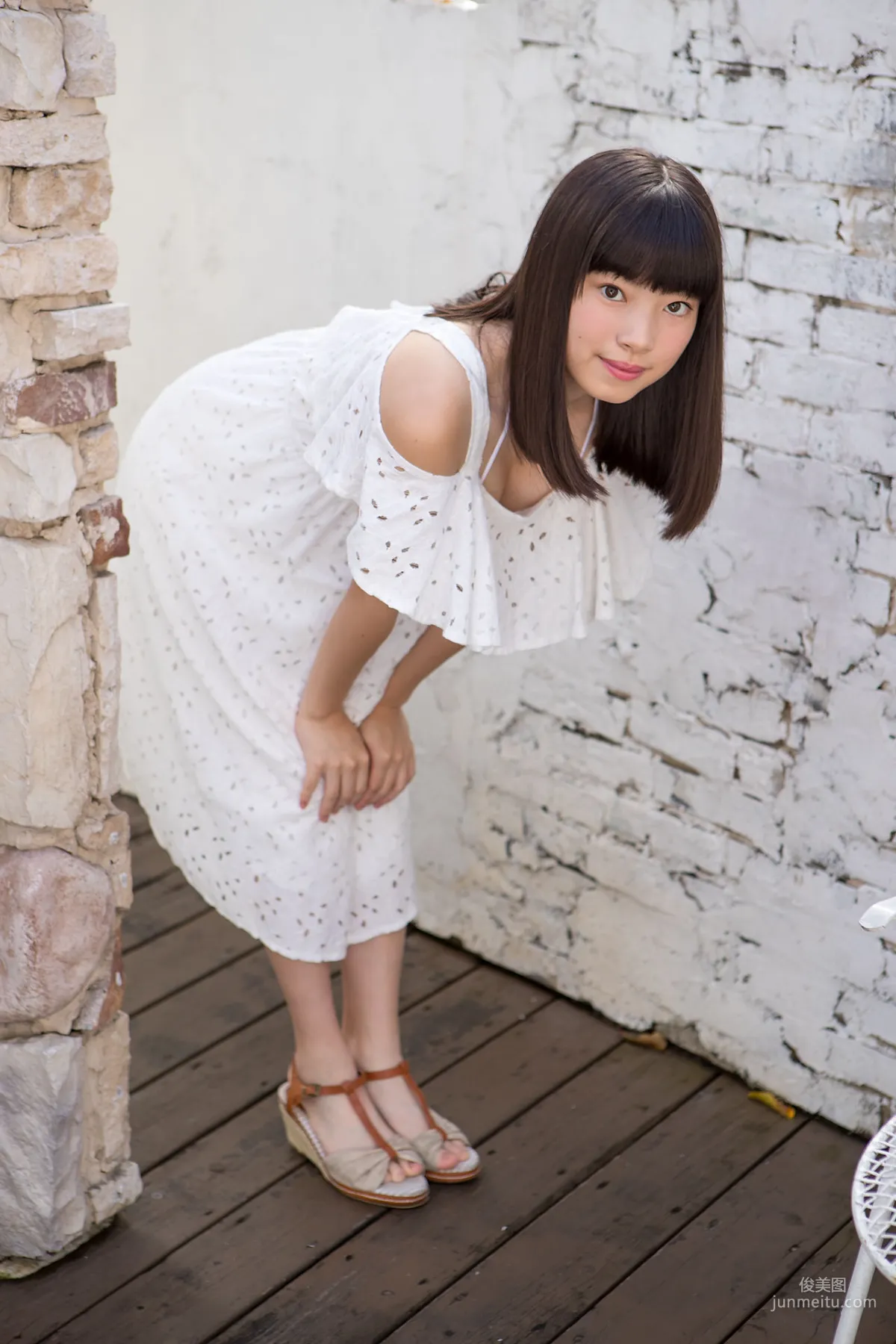 Sena Shinonome 東雲せな《白裙少女》 [Minisuka.tv] 寫真集 10