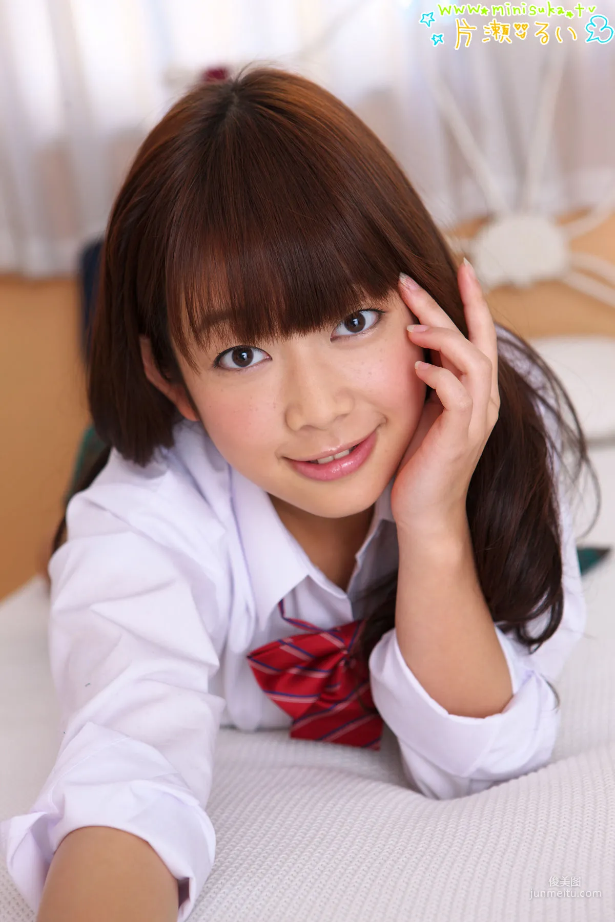 Rui Katase 折田唯菜《校服少女誘惑》 [Minisuka.tv] 寫真集 18