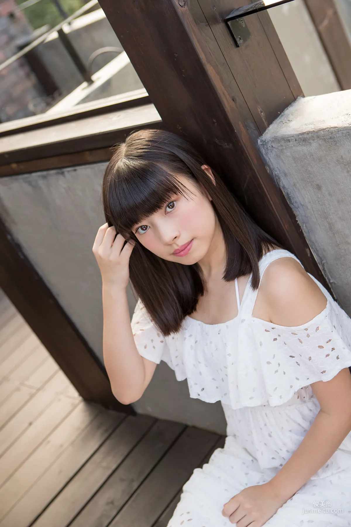 Sena Shinonome 東雲せな《白裙少女》 [Minisuka.tv] 寫真集 15