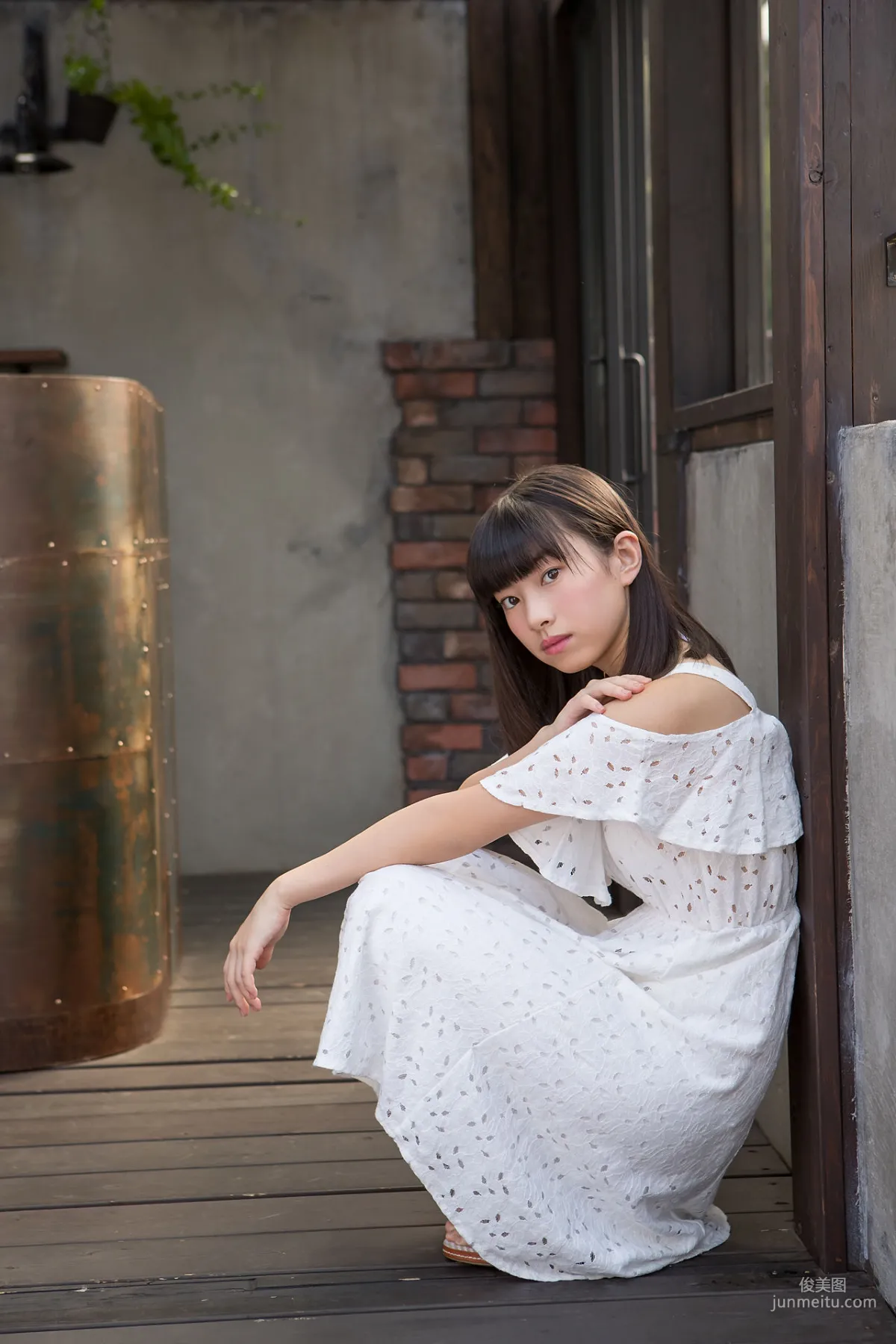 Sena Shinonome 東雲せな《白裙少女》 [Minisuka.tv] 寫真集 13