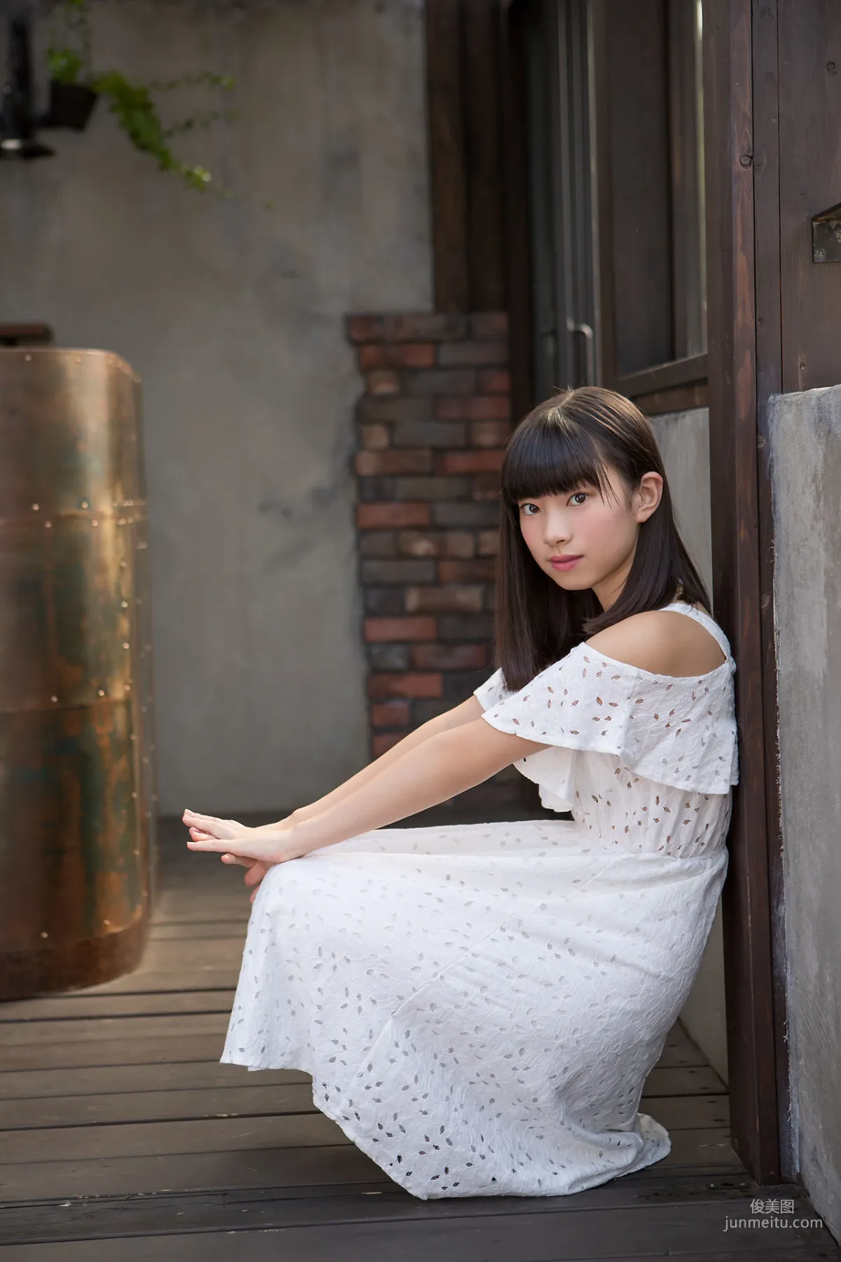 Sena Shinonome 東雲せな《白裙少女》 [Minisuka.tv] 寫真集 12
