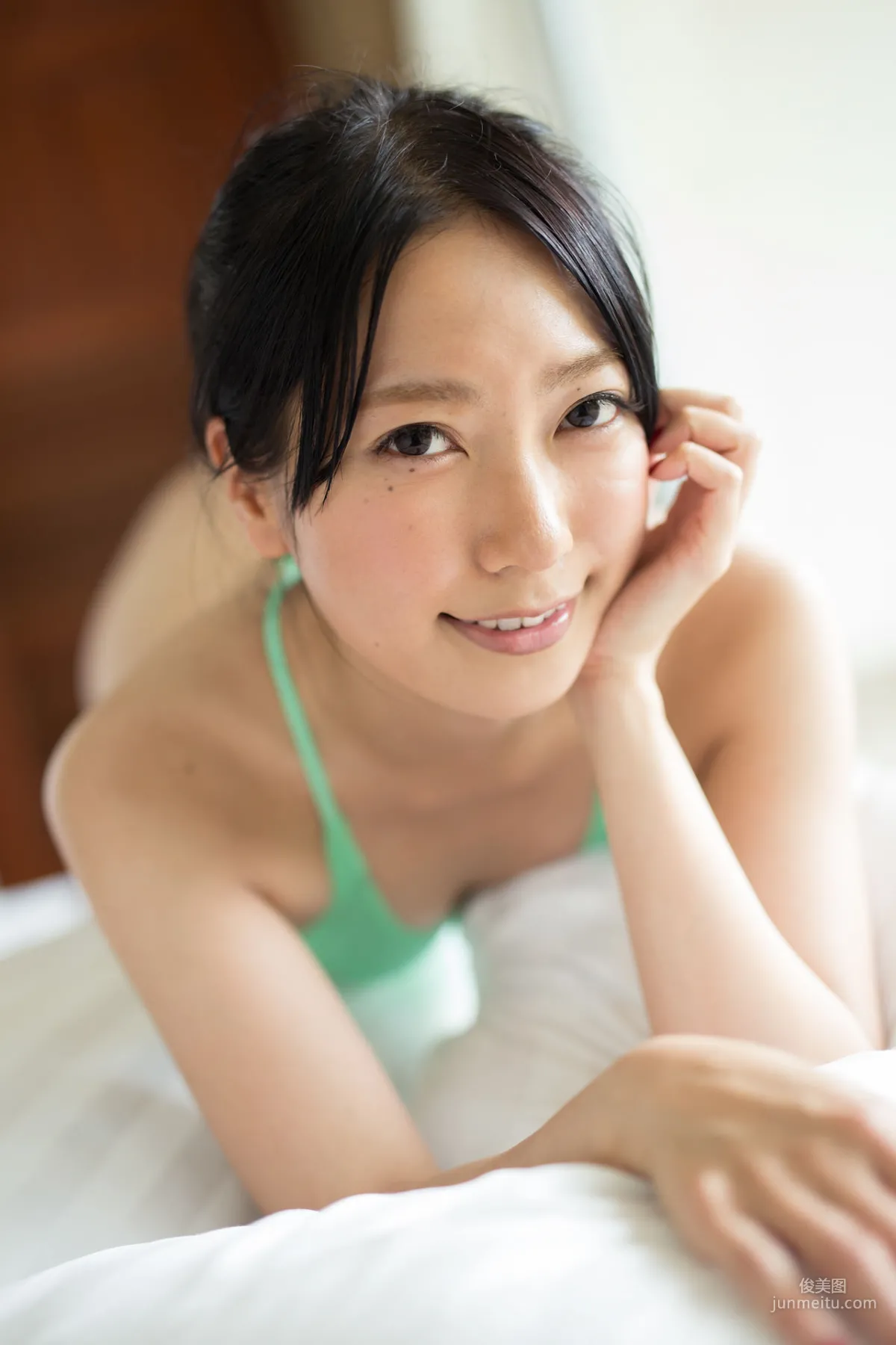 三田羽衣《長裙睡衣+丁字褲+高叉》 [Minisuka.tv] 寫真集 60
