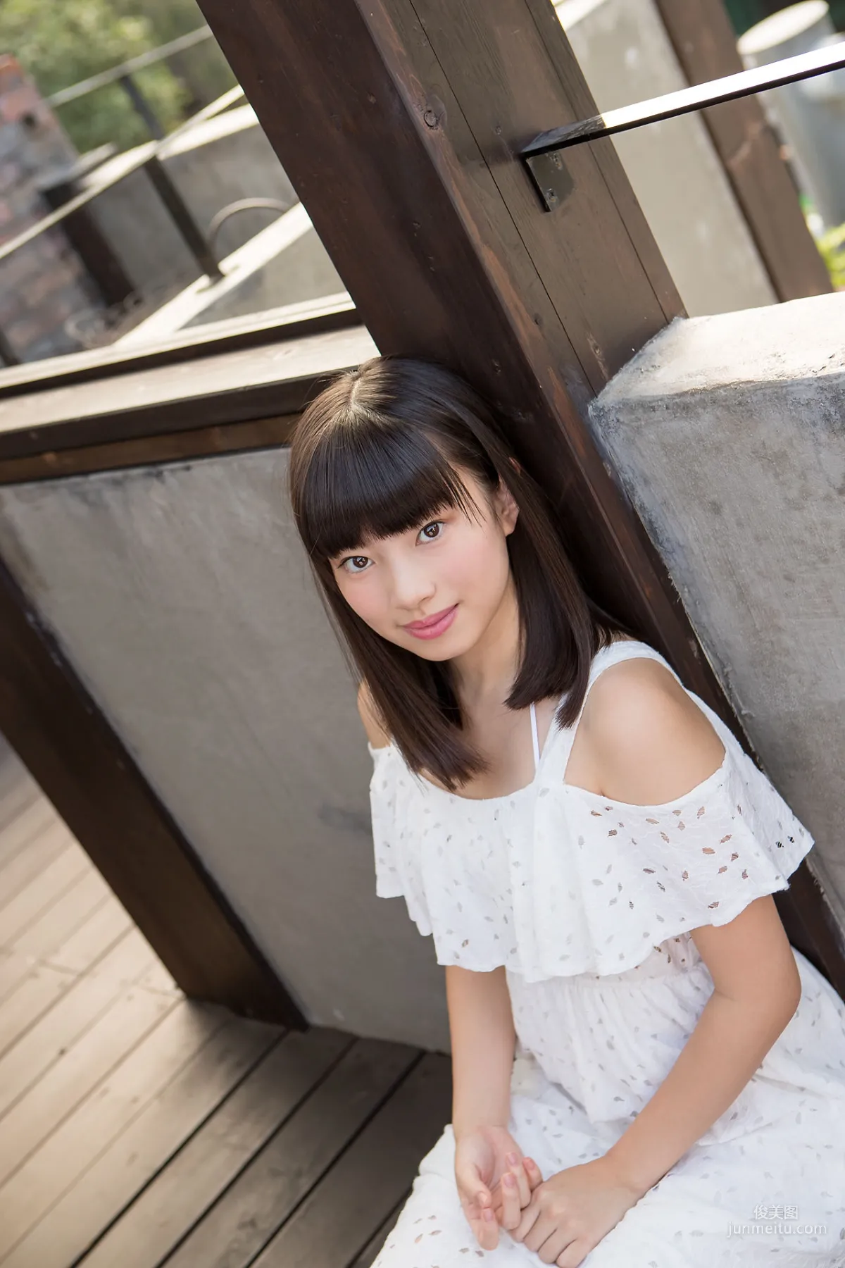 Sena Shinonome 東雲せな《白裙少女》 [Minisuka.tv] 寫真集 16