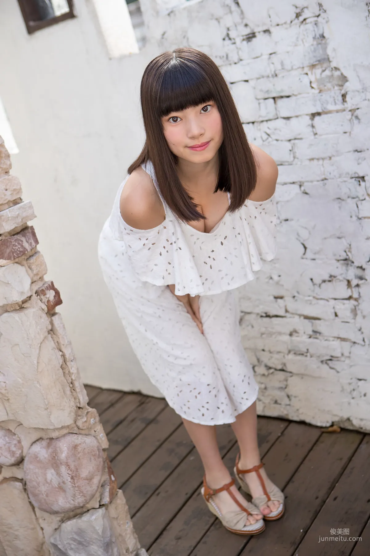 Sena Shinonome 東雲せな《白裙少女》 [Minisuka.tv] 寫真集 11