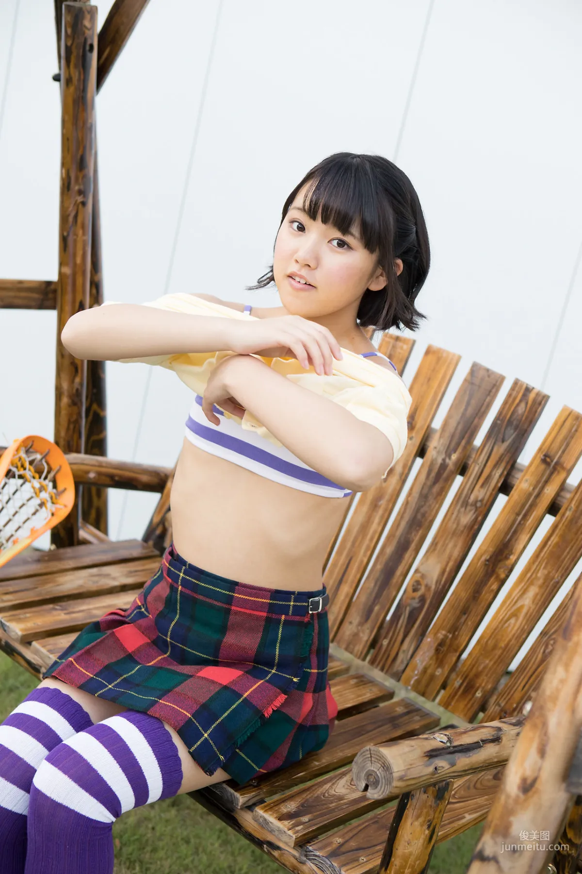 香月りお《長筒襪運動裝》 [Minisuka.tv] 寫真集 5