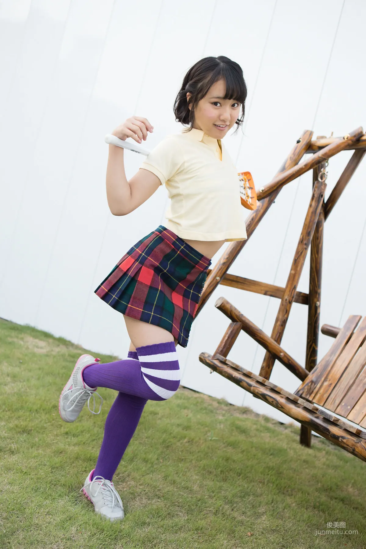 香月りお《長筒襪運動裝》 [Minisuka.tv] 寫真集 23