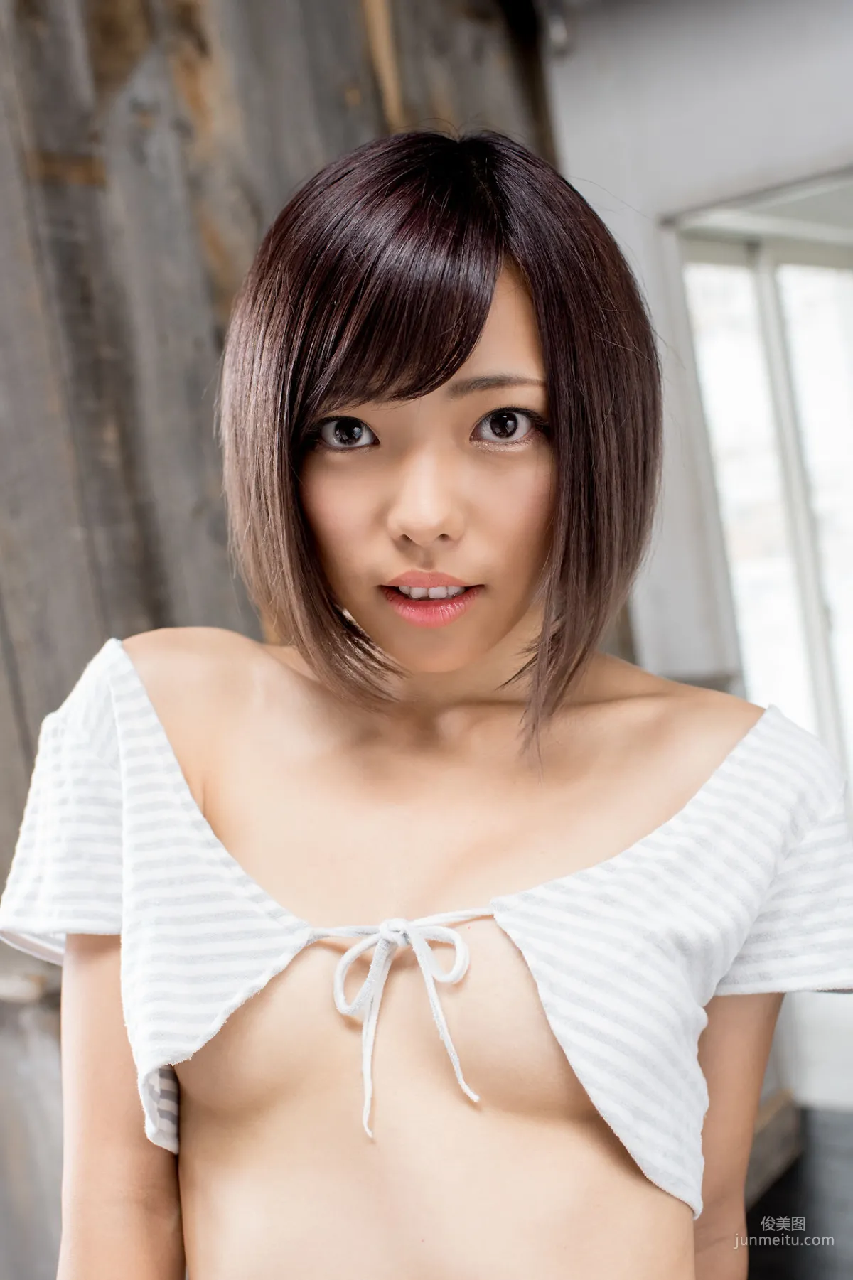 Aya Hirose 広瀬あや《馬甲誘惑》 [Minisuka.tv] 寫真集 8