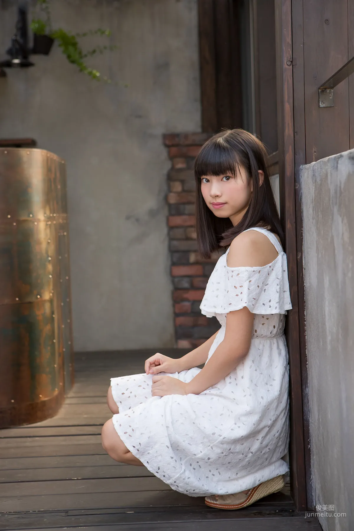 Sena Shinonome 東雲せな《白裙少女》 [Minisuka.tv] 寫真集 14
