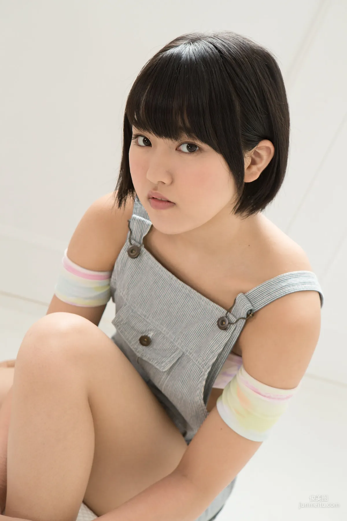 Anju Kouzuki 香月りお《吊帶牛仔熱褲》 [Minisuka.tv] 寫真集 54
