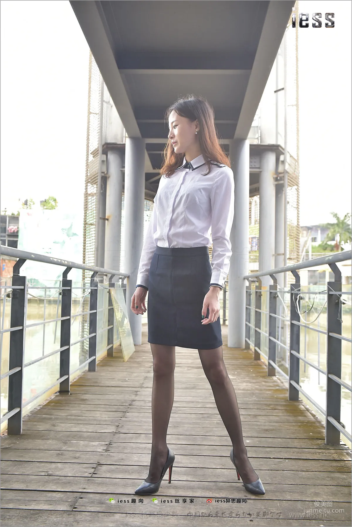 絲足便當151 小六 《小六戶外黑絲秀》[IESS異思趣向] 寫真集 73