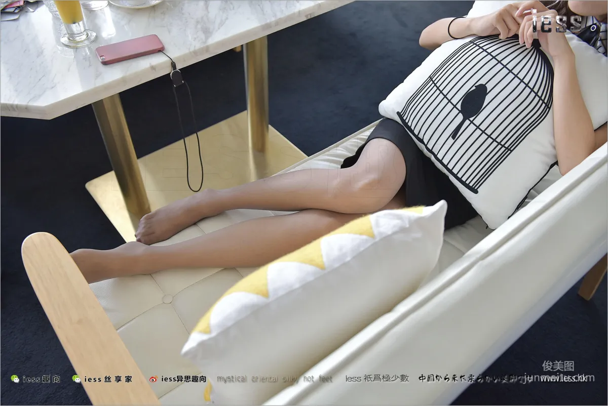 絲足便當149 婉萍 《灰絲白領的下午茶時光》[IESS異思趣向] 寫真集 65